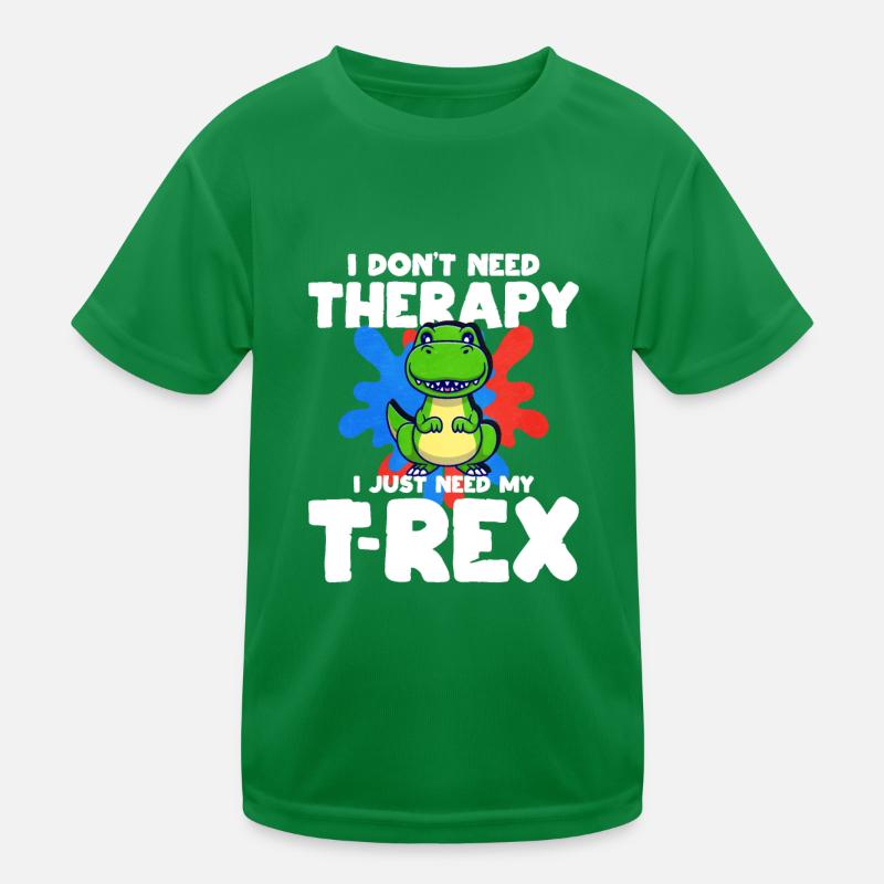 T-Rex Kids Functional T-Shirt