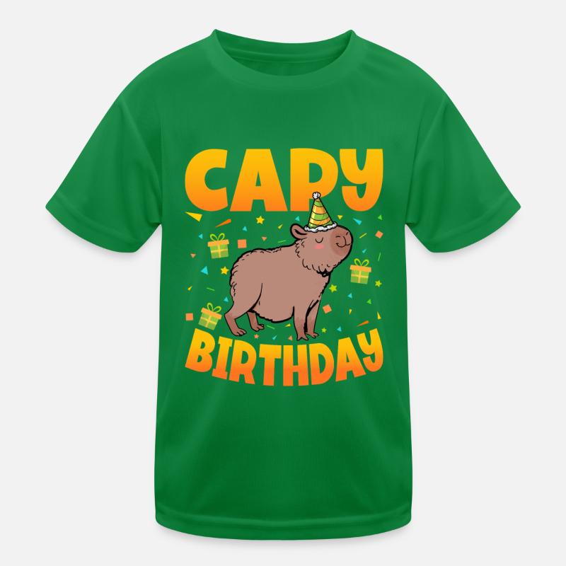 Anniversaire de Capy T-shirt sport Enfant