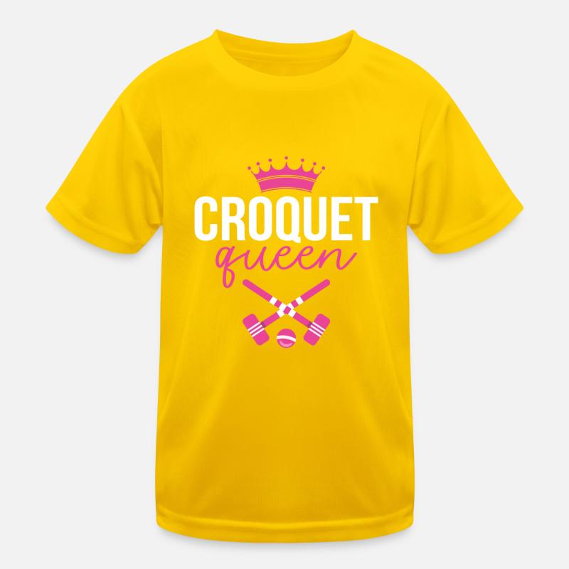 Krocket Kinder Funktions-T-Shirt