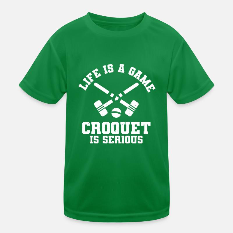Krocket Kinder Funktions-T-Shirt