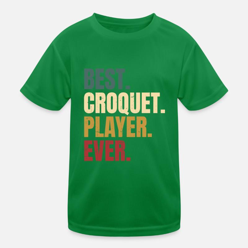 Krocket Kinder Funktions-T-Shirt