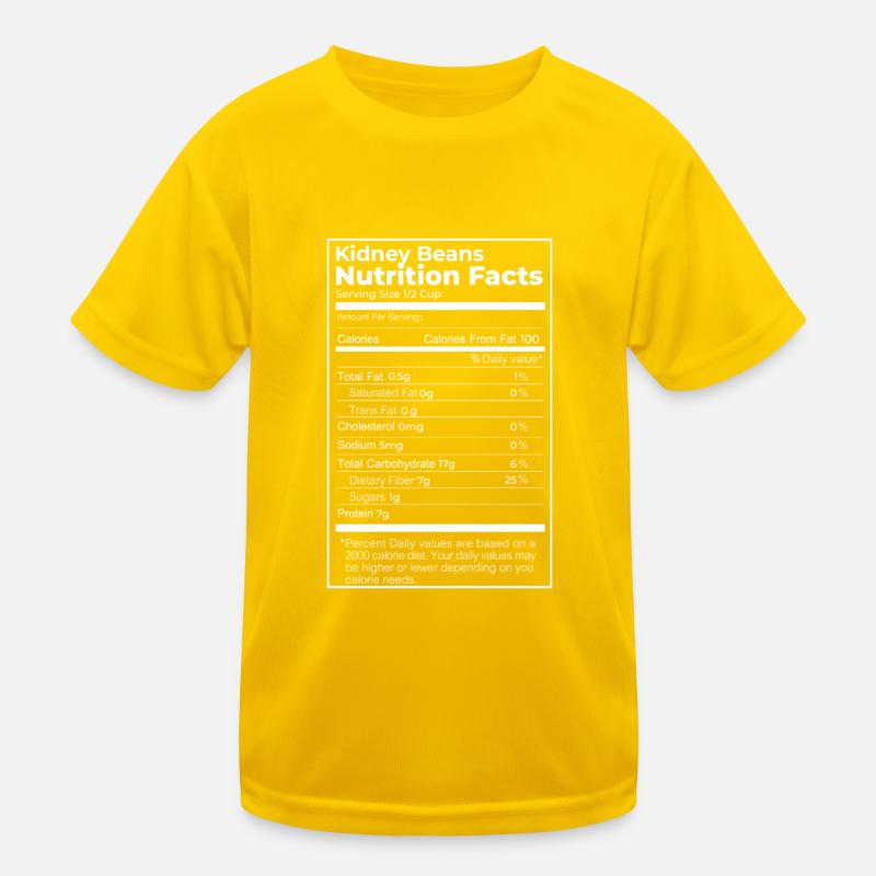 Kidney Bohnen Kinder Funktions-T-Shirt
