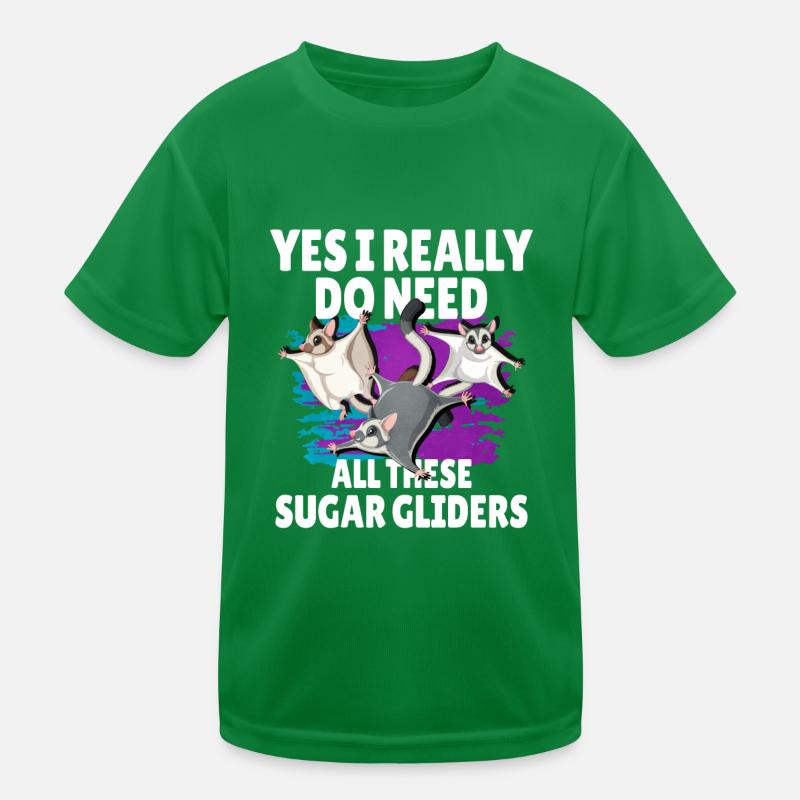 Flughörnchen Kinder Funktions-T-Shirt