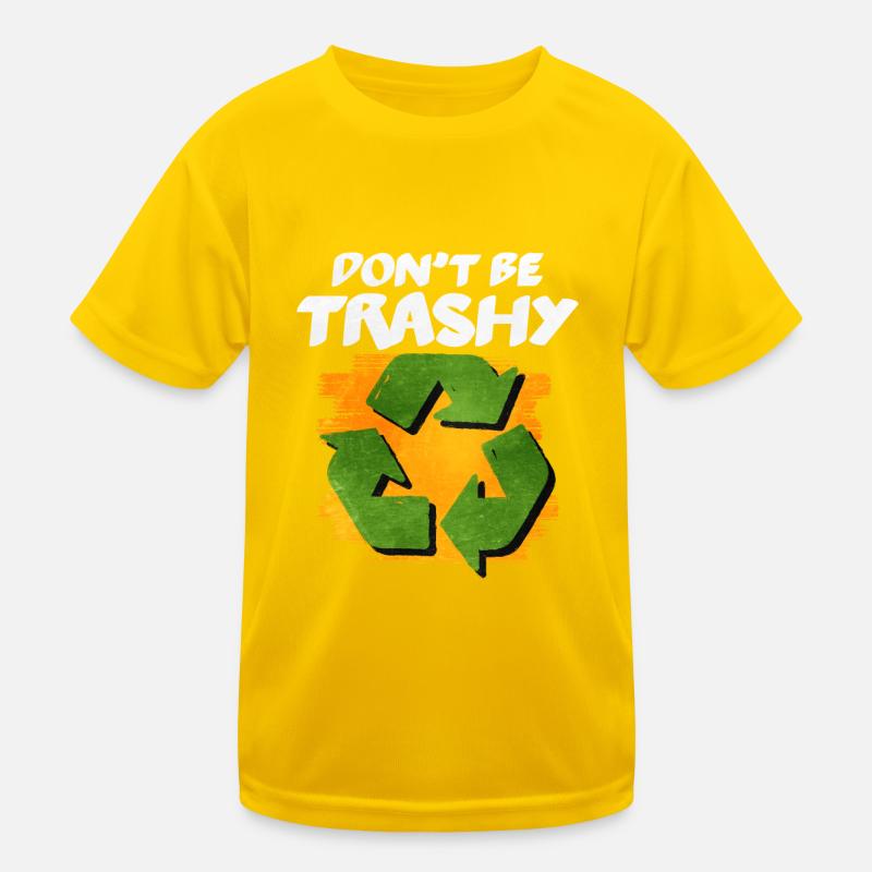 Recycling Kids Functional T-Shirt