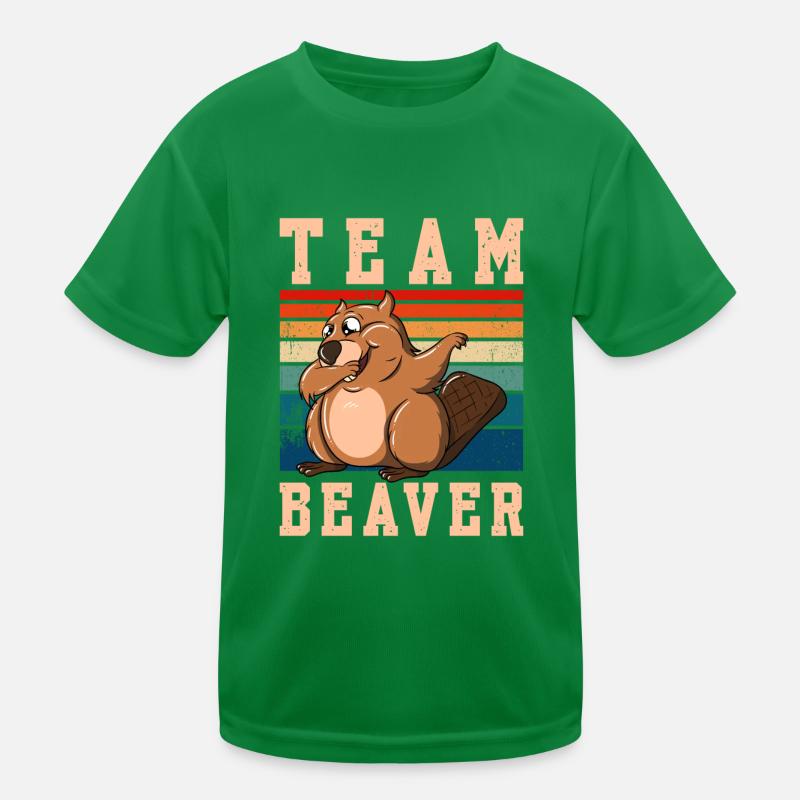 Équipe Castor T-shirt sport Enfant