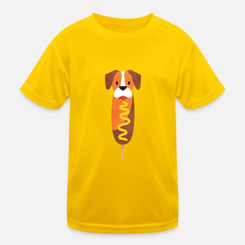 Corn dog Kids Functional T-Shirt