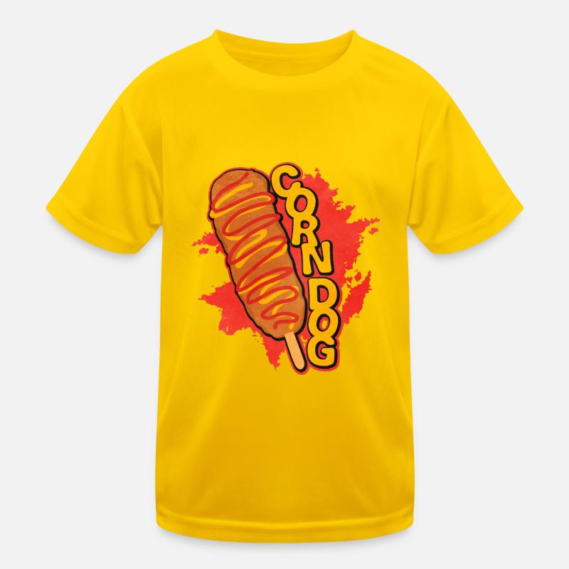 Corn Dog Kinder Funktions-T-Shirt