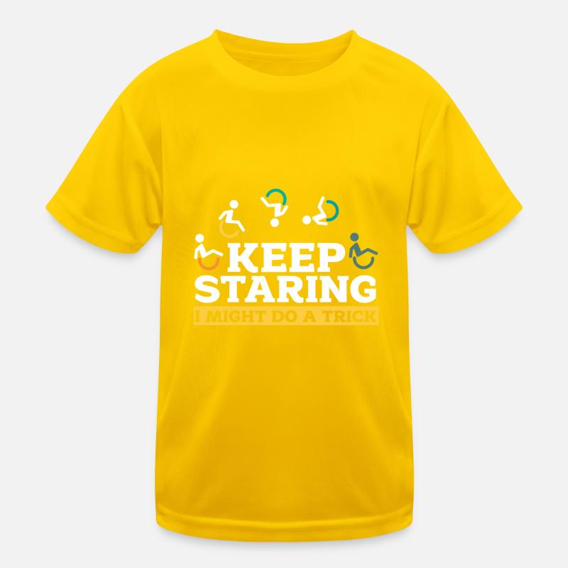 Rollstuhl Kinder Funktions-T-Shirt