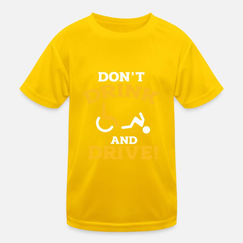Rollstuhl Kinder Funktions-T-Shirt