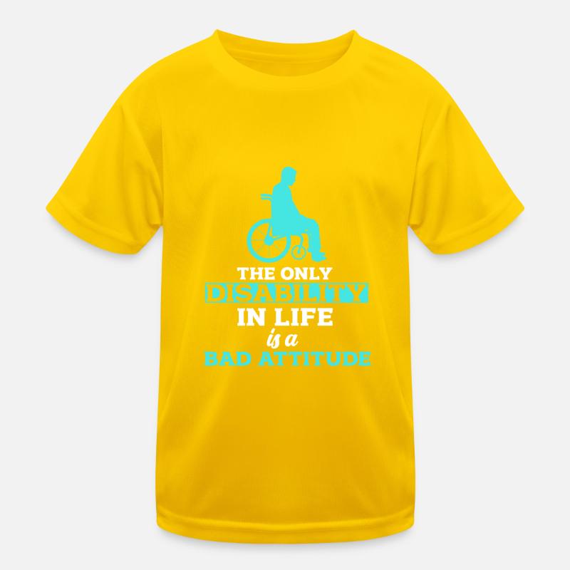 Rollstuhl Kinder Funktions-T-Shirt