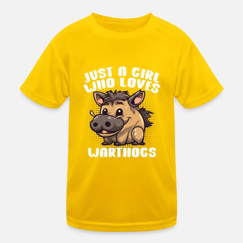 Phacochère T-shirt sport Enfant