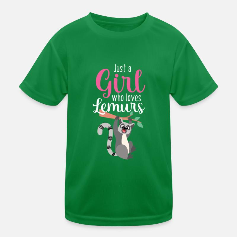 Lemur Kids Functional T-Shirt