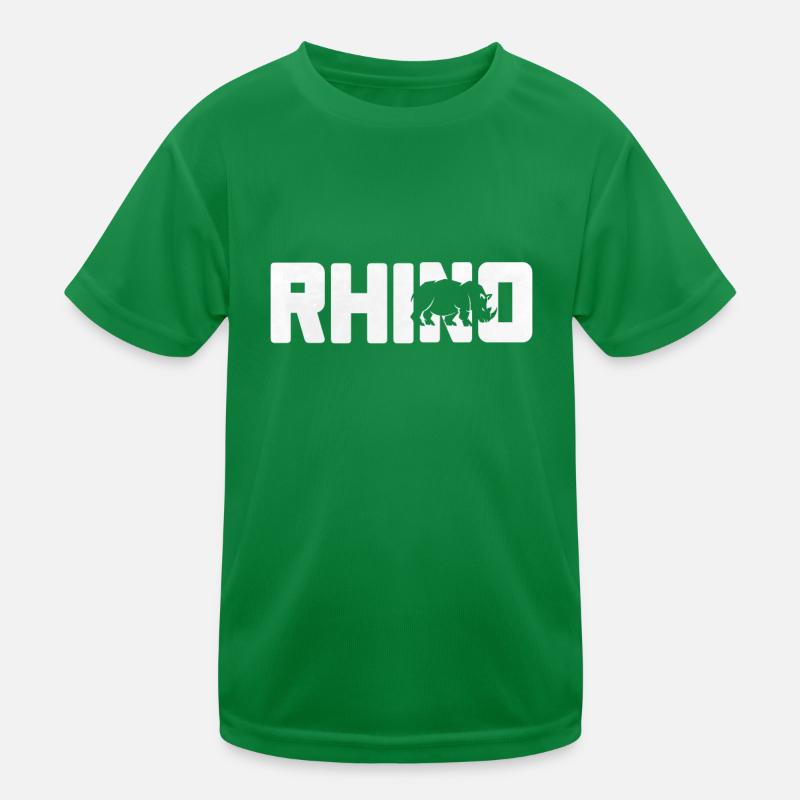 Rhinoceros Kids Functional T-Shirt