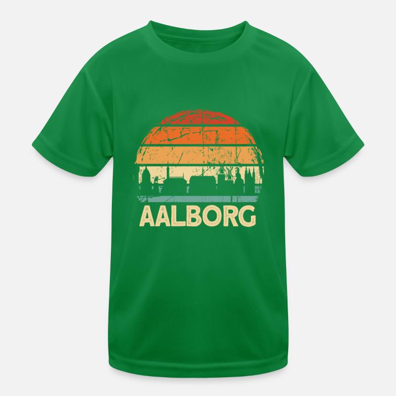 Aalborg Kinder Funktions-T-Shirt