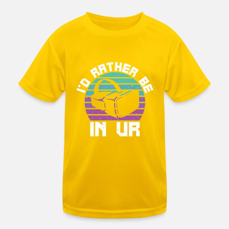 Virtual Reality VR Geschenk Kinder Funktions-T-Shirt