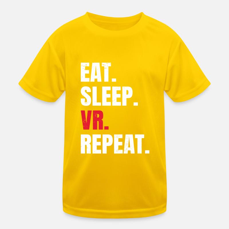 Virtual Reality VR Geschenk Kinder Funktions-T-Shirt