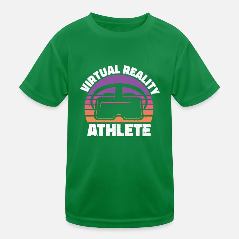 Virtual Reality VR Gift Kids Functional T-Shirt