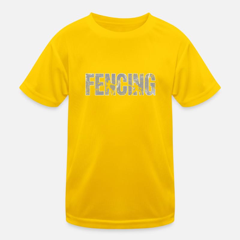 Fencing Kinder Funktions-T-Shirt