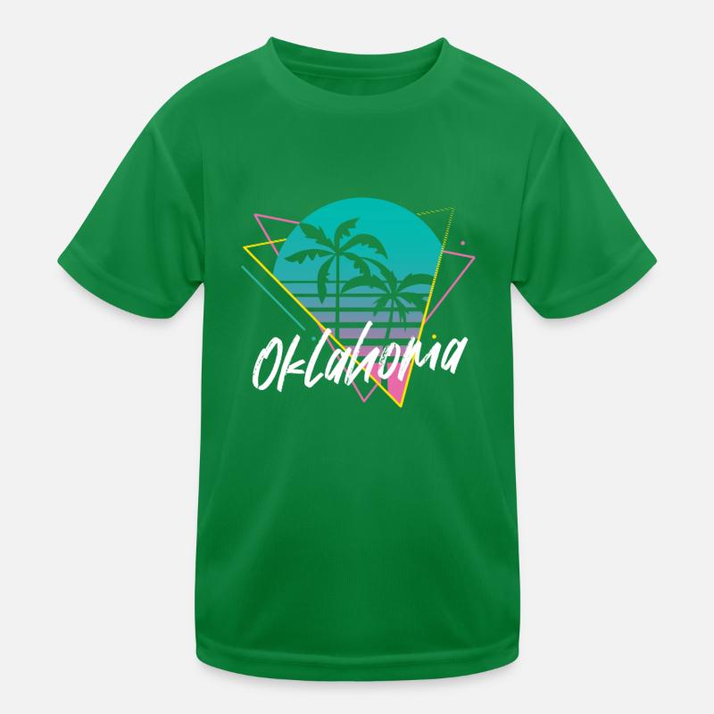 Oklahoma Kinder Funktions-T-Shirt