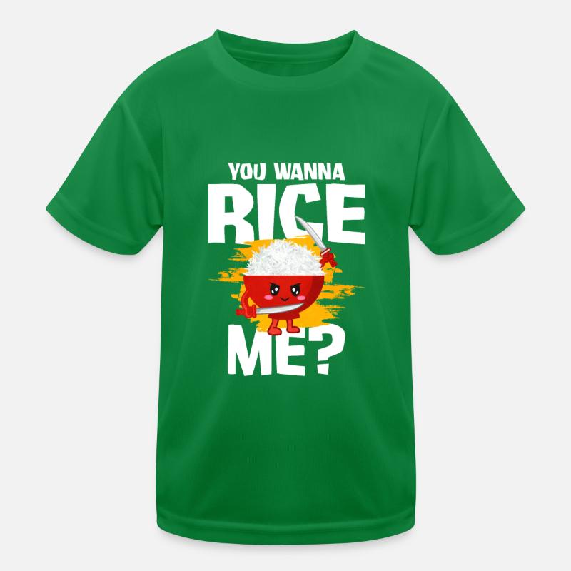 Rice Kids Functional T-Shirt