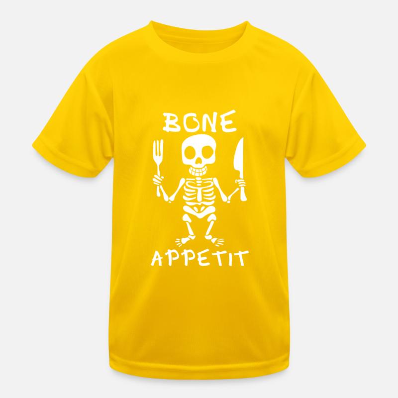 Bone Appetit Kinder Funktions-T-Shirt