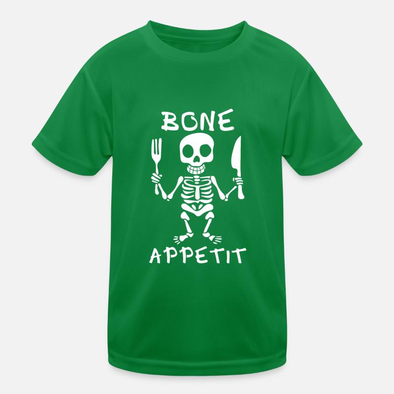 Bone Appetit Kinder Funktions-T-Shirt