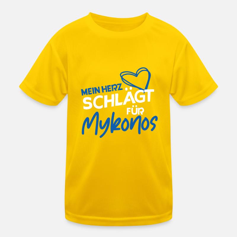Mykonos Kinder Funktions-T-Shirt