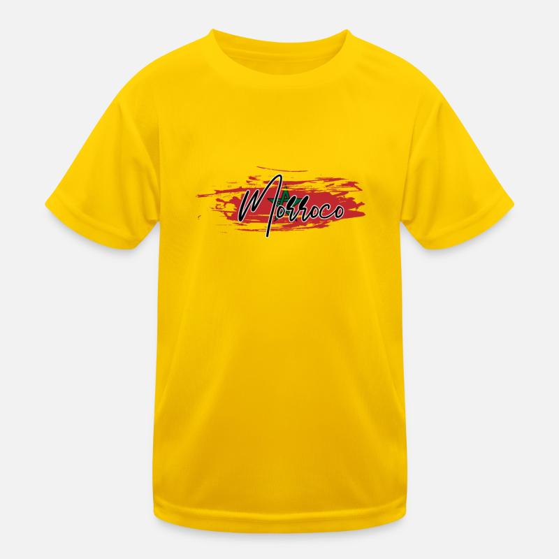 Morocco Kids Functional T-Shirt