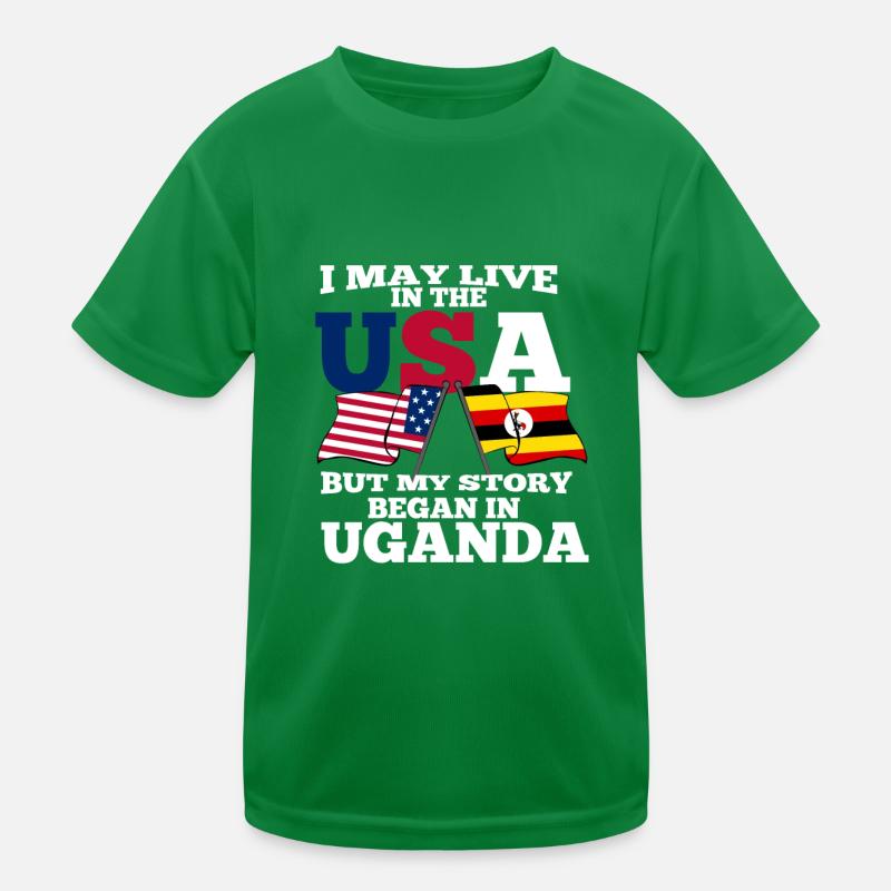 Ouganda T-shirt sport Enfant
