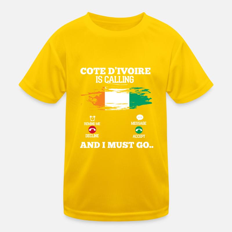 Côte d’Ivoire T-shirt sport Enfant