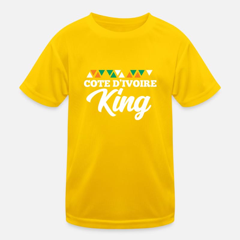 Ivory Coast Kids Functional T-Shirt