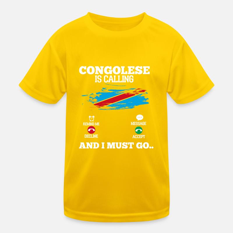 Kongo Kinder Funktions-T-Shirt