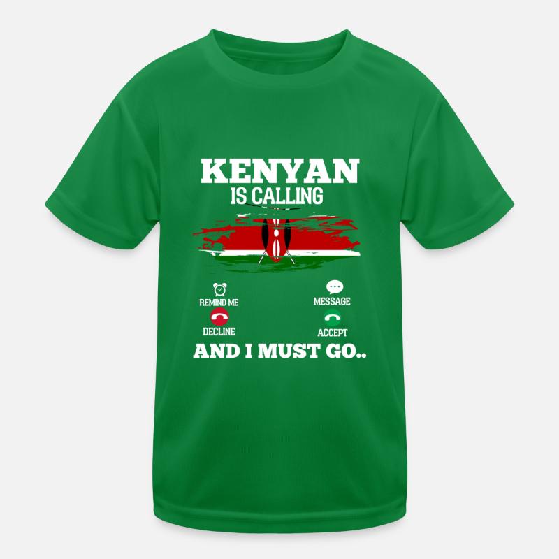 Kenya T-shirt sport Enfant