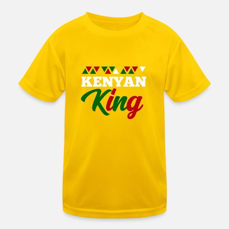 Kenia Kinder Funktions-T-Shirt