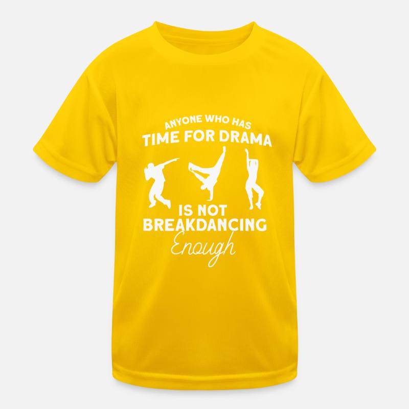 Breakdancing Kinder Funktions-T-Shirt