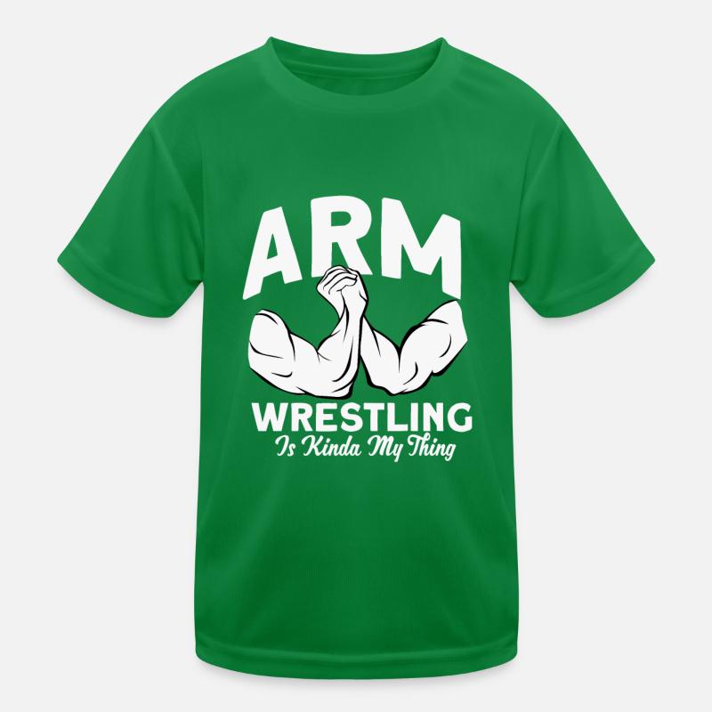 Bras de fer T-shirt sport Enfant