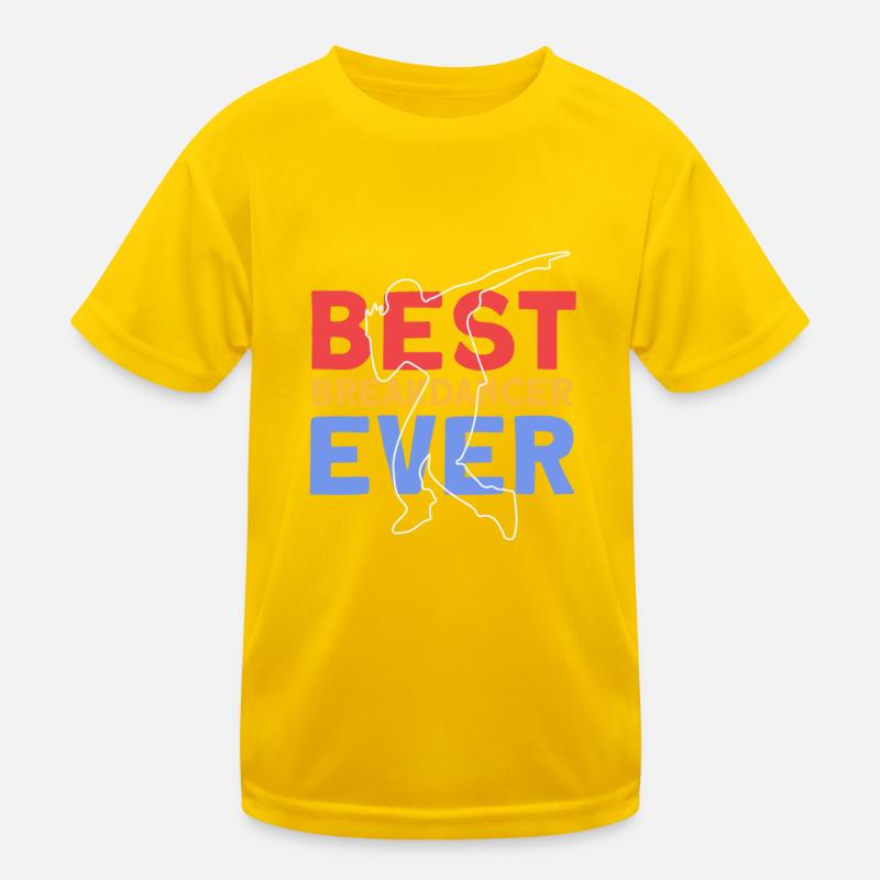 Breakdance Maglietta sportiva per bambini