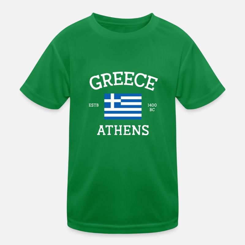 Grèce T-shirt sport Enfant