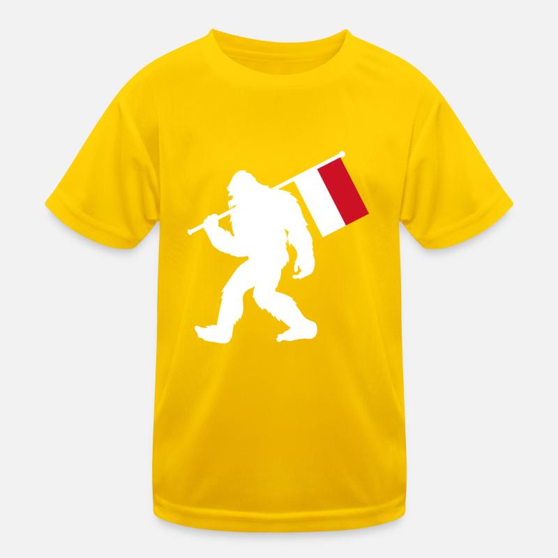 Monaco Kinder Funktions-T-Shirt