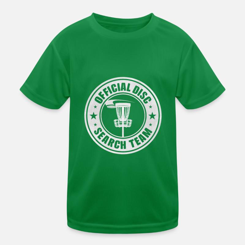 Frisbee Golf Disc Golf Kinder Funktions-T-Shirt