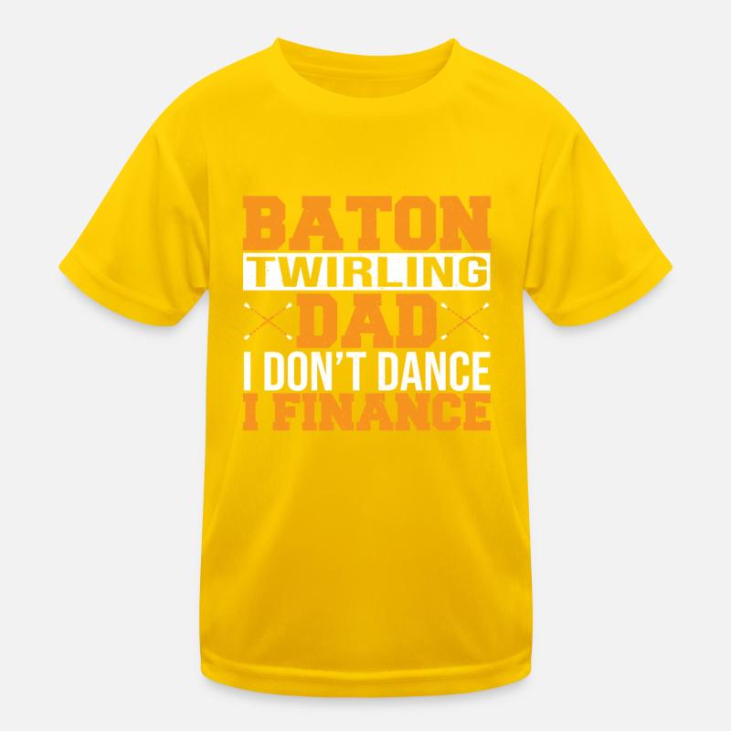 Baton Twirling Baton Twirler Geschenk Kinder Funktions-T-Shirt