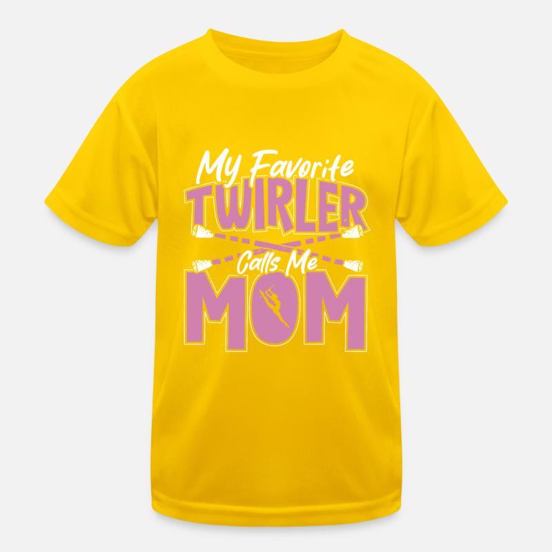 Baton Twirling Baton Twirler Geschenk Kinder Funktions-T-Shirt