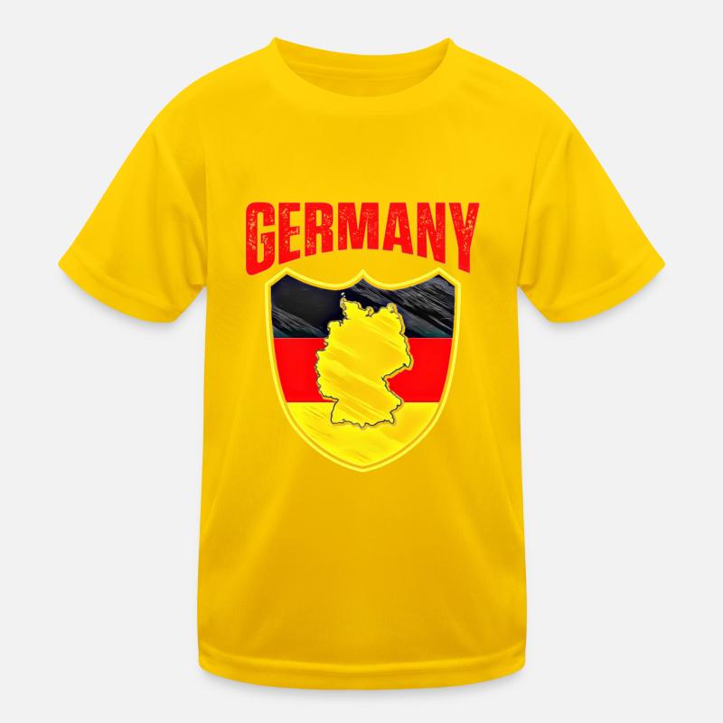 Deutschland Kinder Funktions-T-Shirt