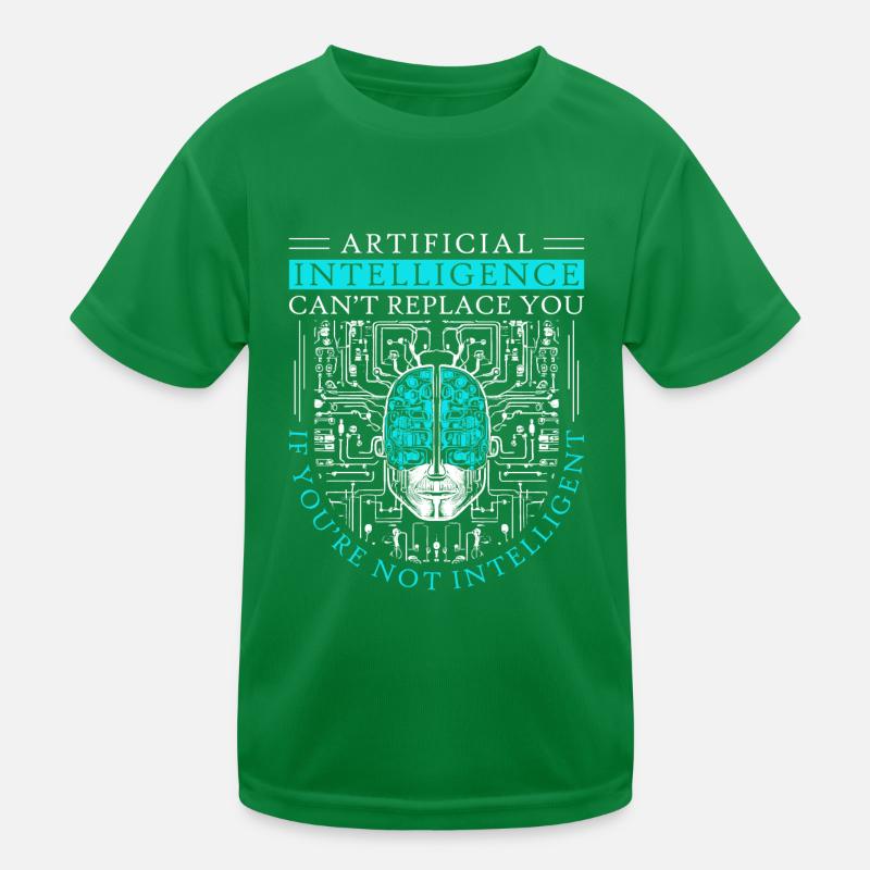 Artificial Intelligence Algorithm Brain Kinder Funktions-T-Shirt