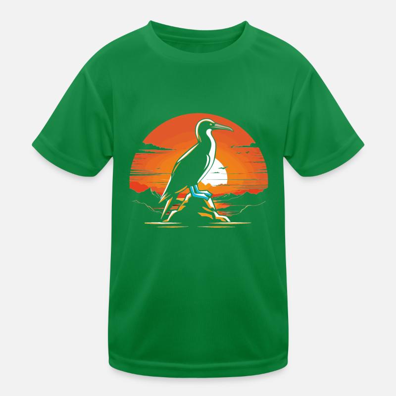 Oiseau de mer à pieds bleus T-shirt sport Enfant