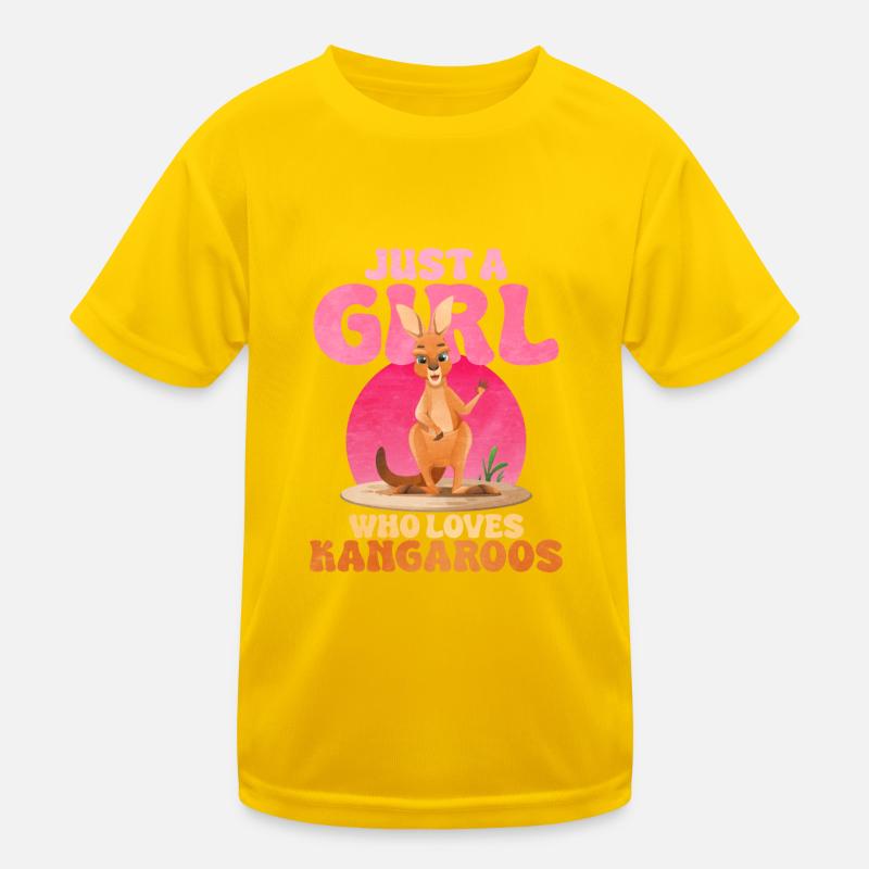 kangaroo Kids Functional T-Shirt
