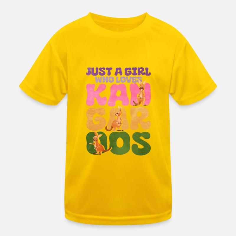 kangaroo Kids Functional T-Shirt