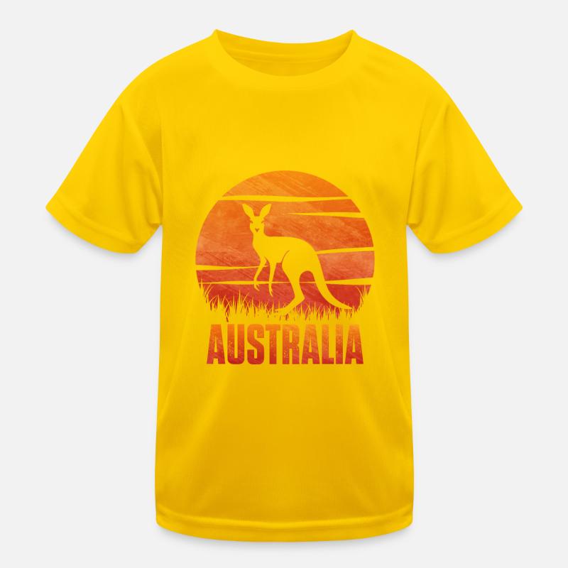 kangaroo Kids Functional T-Shirt