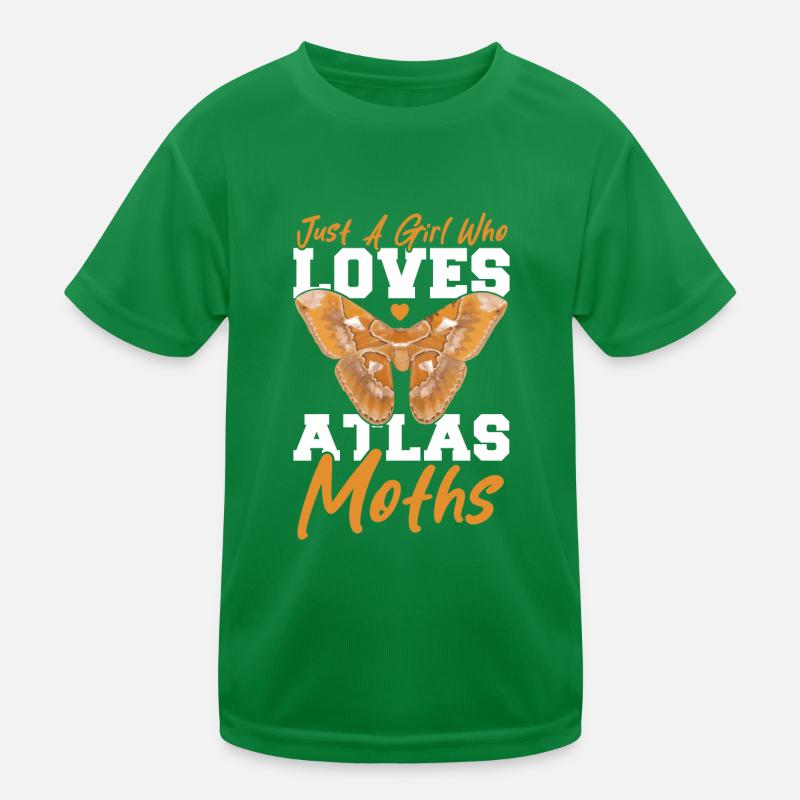 Moths Insect Gift Kids Functional T-Shirt