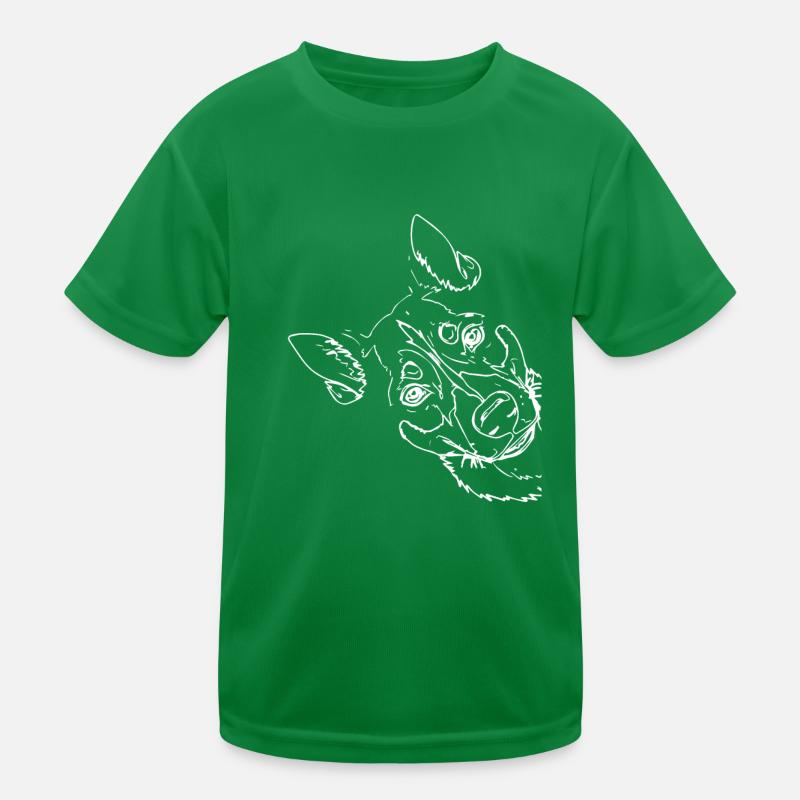 Kelpie-Hund-Geschenk Kinder Funktions-T-Shirt